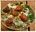 Cäsarsalat m. Hähnchen- Nuggets