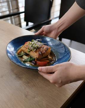 QILIN Grill mit Miso-Kabeljau