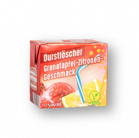 Durstlöscher Granatapfel-Zitrone 0,5l