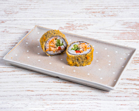 501. Tempura gebratener Lachs Roll