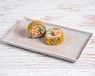 501. Tempura gebratener Lachs Roll