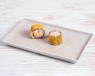 517.Tempura Sake Hosomaki Warme Roll 