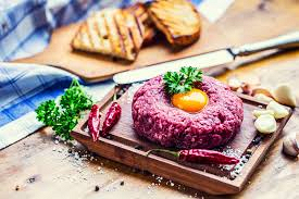 Tatarák z hovězího masa