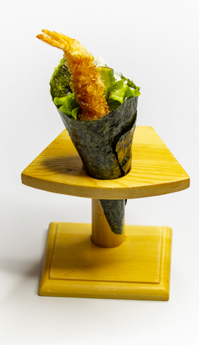 123. Temaki Ebi Tempura