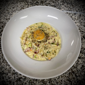 Linguini al Carbonara