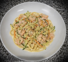 Linguini al Salmone