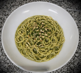 Linguini al pesto