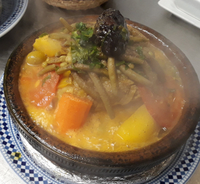 Tagine poulet aux légumes