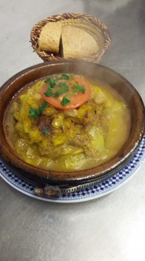 Tagine agneau raisins oignon