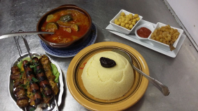 Couscous brochette mixte