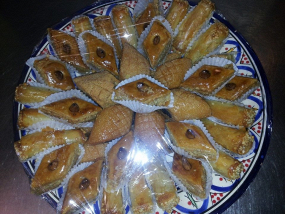 Pâtisseries marocaines 1 pièce