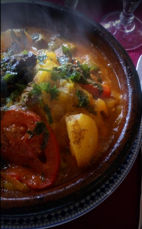 Tagine agneau olives et citron: