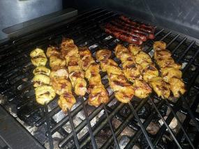 Grillade brochettes de veau