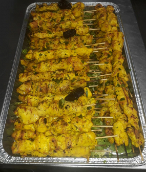 Grillade brochette de poulet