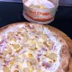 Pizza aux Mont d'Or et Lardon 40cm