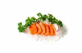 198 Sashimi Salmón, 6 Piezas