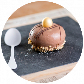 312 Porción Redonda de Dulce de Leche