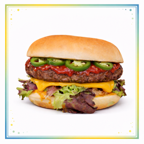 80c. Chilli-Cheese Burger