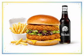 81a. Double-Crispy Chicken Burger Menu