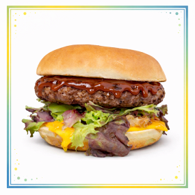 80a. Regular BBQ Burger