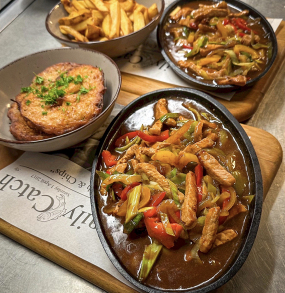 Katův šleh z vepřového masa