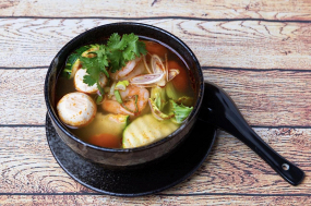 4 Tom Yum Suppe
