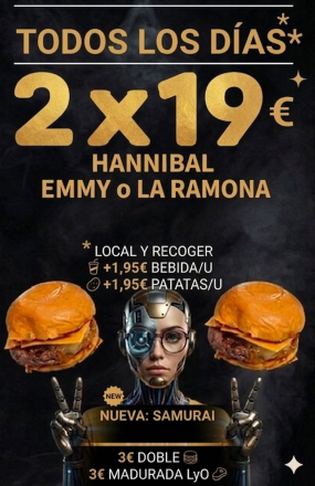 2X19€ Luismi Emmy&Hannibal 