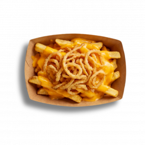 FRITES MAISON CHEDDAR OIGNONS FRIT