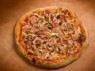 Pizza Prosciutto e funghi familiare