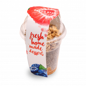 CHIAPUDDING MIT ERDNUSSBUTTER UND BANANEN 