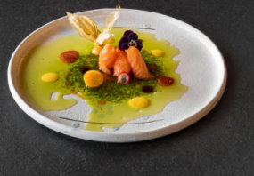 Carpaccio Salmon Rucola