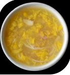 164 Zuppa di pollo mais e uova