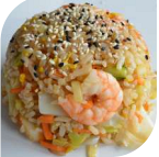 168 Riso con gamberi 