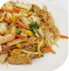 175 Spaghetti di riso con gamberi