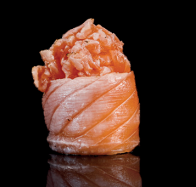 105 Bignè sake flambè