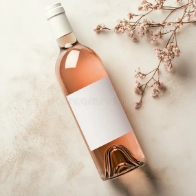 Bouteille de Vin Rosé