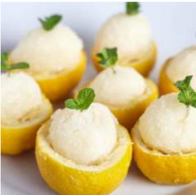 801. Sorbetto limone