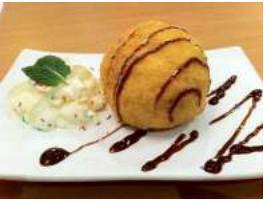 808B Gelato Fritto Cioccolato