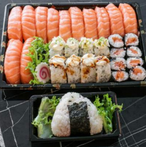 Box C2 tutto salmone   29 pz  