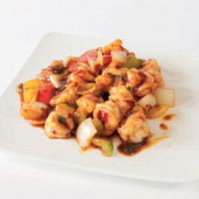 605. Gamberi In Salsa Piccante