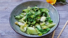 624 Pak Choi Saltate In Salsa di Ostric