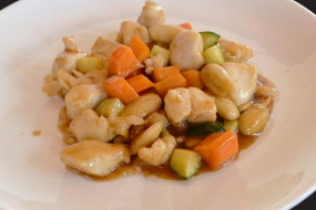 608. Pollo alle mandorle