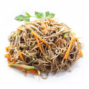 225 Soba con uova e verdure miste