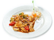 C35. Pollo  in salsa  piccante 🌶