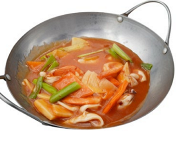 C87. Mini wok  di frutti di mare