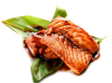 118. Salmone alla piastra