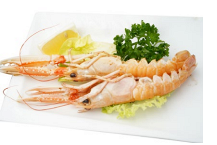 125. Scampi  alla piastra