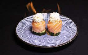 35 Salmone Flambe