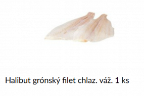 2. HALIBUT GRÓNSKÝ FILET