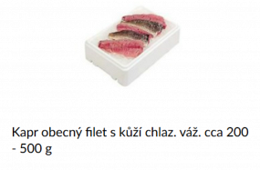 9. KAPR OBECNÝ FILET S KŮŽÍ		